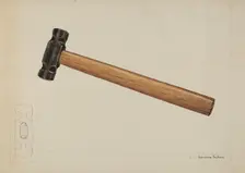 Hammer, c. 1937. Creator: Gordena Jackson