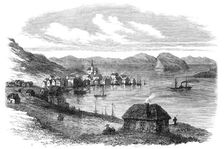 Hammerfest, in Norway, lately visited by Prince Alfred, 1864. Creator: Unknown