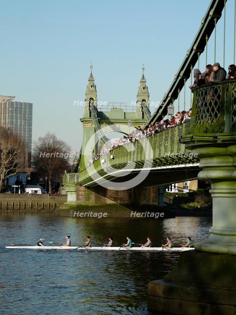 Hammersmith Bridge, Hammersmith and Fulham, London, 2011. Creator: Simon Inglis.