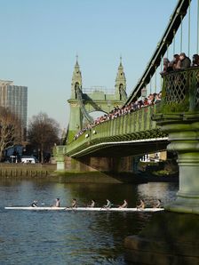 Hammersmith Bridge, Hammersmith and Fulham, London, 2011. Creator: Simon Inglis
