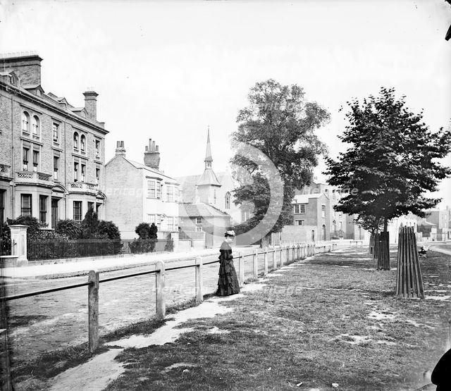 Hammersmith Green, Hammersmith, Greater London, 1878. Artist: Henry Taunt