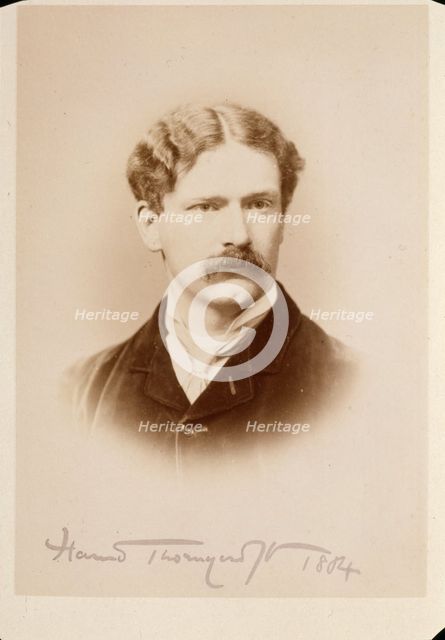 Hamo Thornycroft, 1884. Creator: Maull & Fox.