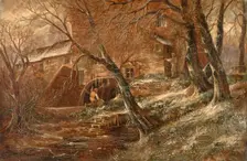 Hamstead Mill, Staffordshire/Hamstead Mill, Handsworth 1850-1908. Creator: John Joseph Hughes