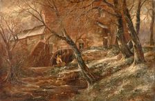 Hamstead Mill, Staffordshire/Hamstead Mill, Handsworth 1850-1908. Creator: John Joseph Hughes