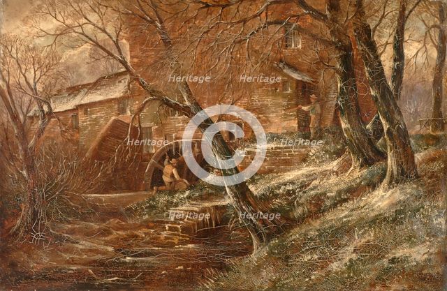 Hamstead Mill, Staffordshire/Hamstead Mill, Handsworth 1850-1908. Creator: John Joseph Hughes.