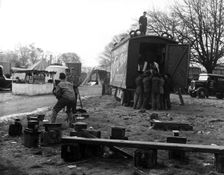 Hampstead Funfair, April 1952. Creator: Henry Grant