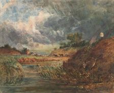 Hampstead Heath, 1800s. Creator: John Constable (British, 1776-1837), imitator of