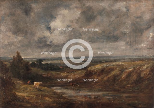 Hampstead Heath, 1825 to 1830. Creator: John Constable.