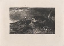 Hampstead Heath, 1829. Creator: David Lucas