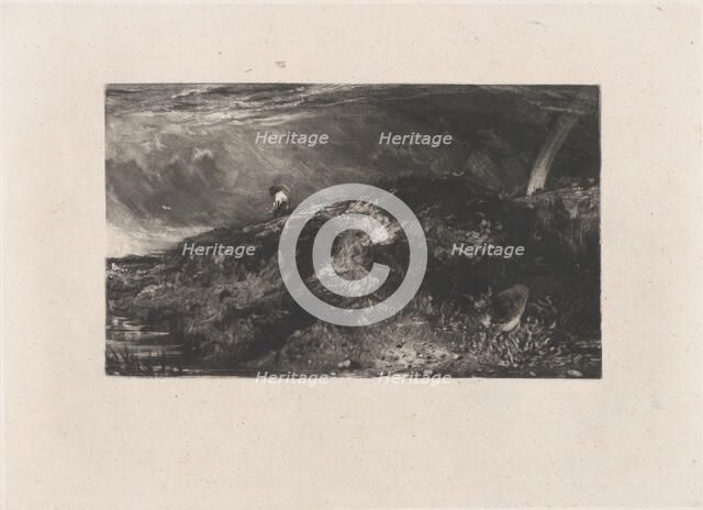 Hampstead Heath, 1829. Creator: David Lucas.