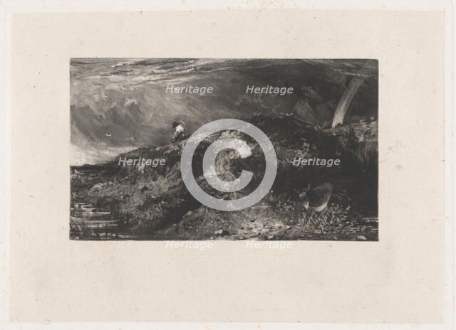 Hampstead Heath, 1829. Creator: David Lucas.