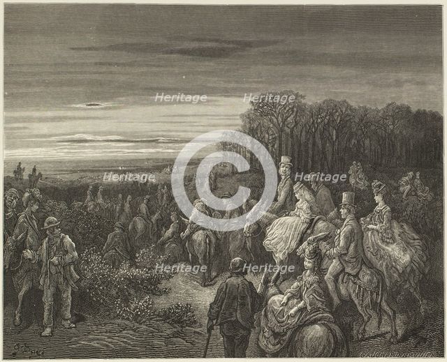 Hampstead Heath, 1872.  Creator: Jean Gauchard.