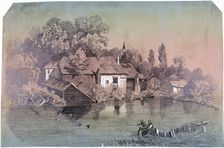 Hampstead Heath, Hampstead, London, c1850. Artist: F Hodges