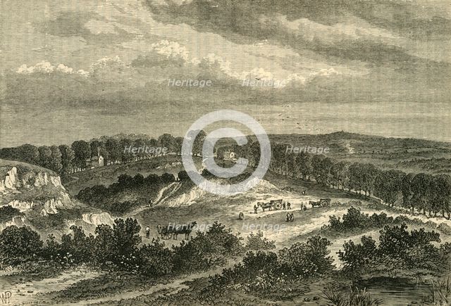 'Hampstead Heath in 1840', (c1876). Creator: Unknown.