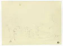 Hampton Court, Herefordshire, c.1820. Creator: Nicholas Pocock
