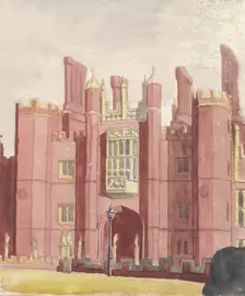 Hampton Court Palace 1951. Creator: Shirley Markham