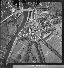 Hampton Court Palace, Richmond upon Thames, London, 1941. Artist: RAF photographer