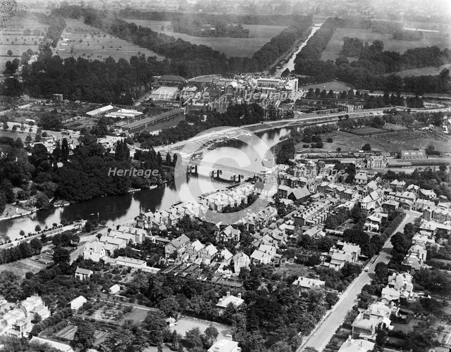 Hampton Court, Richmond-upon-Thames, London, 1920. Artist: Aerofilms.