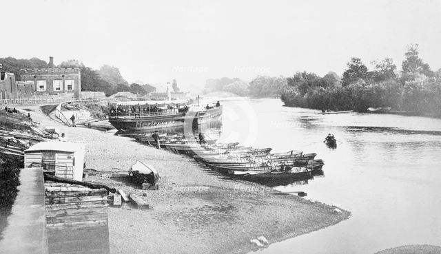 Hampton Court, Richmond-upon-Thames, Surrey. Creator: Unknown.