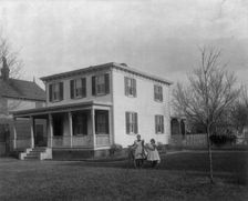 Hampton Institute, Hampton, Va., ca. 1898 - a graduate's house, 1899 or 1900. Creator: Frances Benjamin Johnston