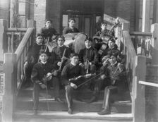 Hampton Institute, Va. - Indian orchestra, 1899 or 1900. Creator: Frances Benjamin Johnston