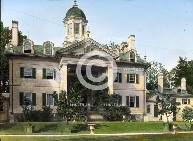 "Hampton," John Ridgely house, Hampton Lane, Towson, Maryland, ca.1915. Creator: Frances Benjamin Johnston.