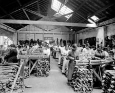 Hampton's Munitions Works, Lambeth, London, 1914-1918. Artist: Bedford Lemere and Company