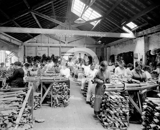Hampton's Munitions Works, Lambeth, London, 1914-1918. Artist: Bedford Lemere and Company