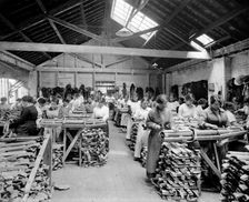 Hampton's Munitions Works, Lambeth, London, 1914-1918. Artist: Bedford Lemere and Company