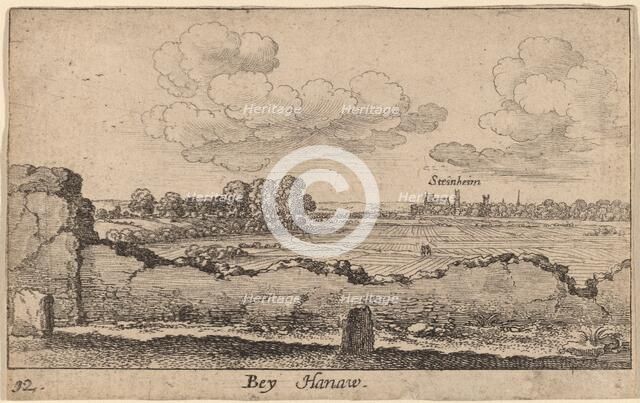 Hanau, 1635. Creator: Wenceslaus Hollar.