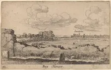 Hanau, 1635. Creator: Wenceslaus Hollar