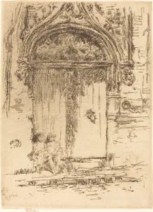 Hangman's House, Tours, 1888. Creator: James Abbott McNeill Whistler