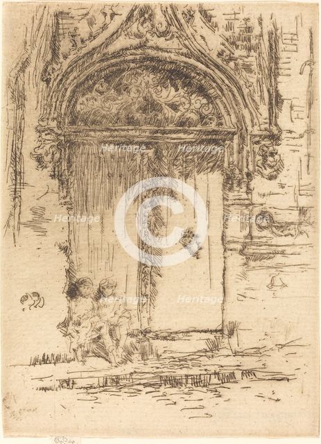 Hangman's House, Tours, 1888. Creator: James Abbott McNeill Whistler.