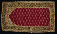 Hanging with niche design, late 18th - early 19th century. Creator: Unknown