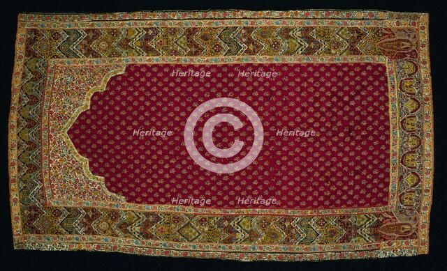 Hanging with niche design, late 18th - early 19th century. Creator: Unknown.