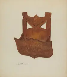 Hanging Comb Rack, c. 1939. Creator: Frank Budash