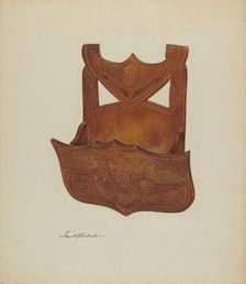 Hanging Comb Rack, c. 1939. Creator: Frank Budash