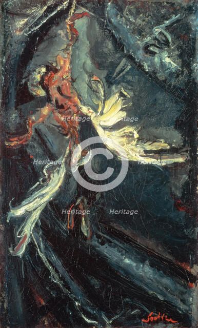 Hanging Duck, c. 1925. Artist: Soutine, Chaim (1893-1943)