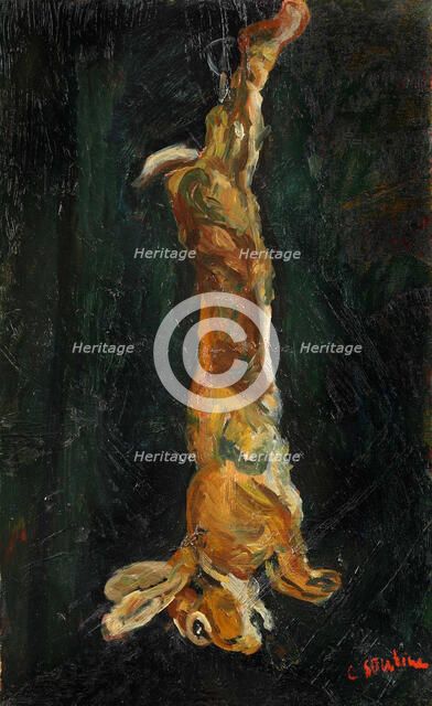 Hanging Hare, ca 1923. Creator: Soutine, Chaim (1893-1943).
