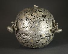 Hanging Incense Burner, 19th century. Creator: Unknown