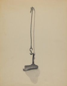 Hanging Lamp, c. 1936. Creator: Anna Aloisi