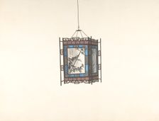 Hanging Lantern, 19th century. Creator: Anon
