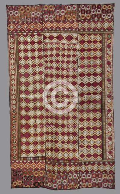 Hanging (Phulkari work), c. 1875-1900. Creator: Unknown.