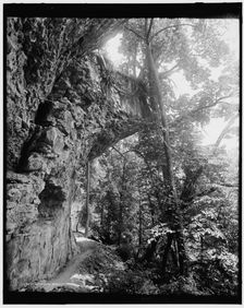 Hanging Rock, between 1890 and 1899. Creator: Unknown