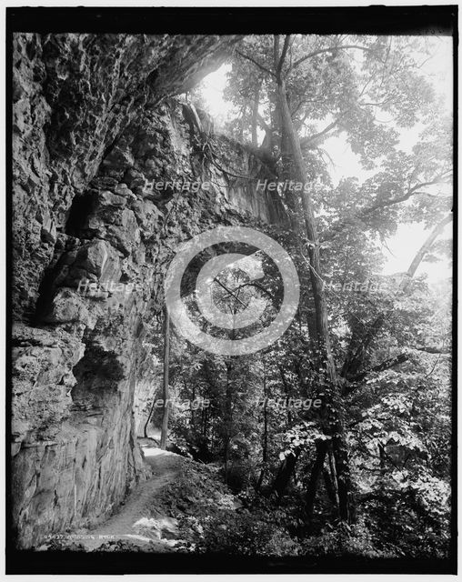Hanging Rock, between 1890 and 1899. Creator: Unknown.