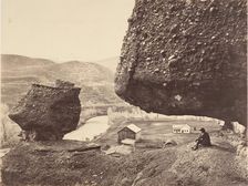 Hanging Rock, Foot of Echo Cañon, 1867-68. Creator: Andrew Joseph Russell