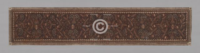 Hanging/ Sash, Java, 19th century. Creator: Unknown.