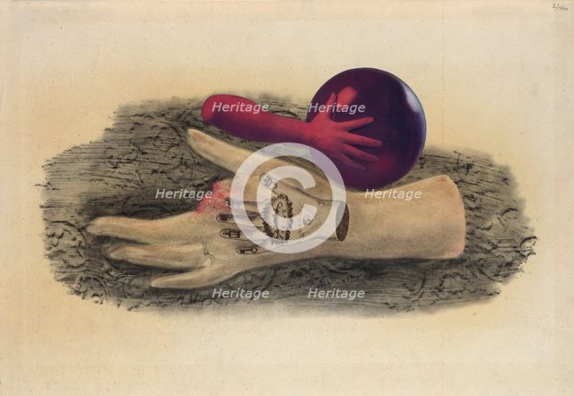 Hand, 1940. Creator: Styrsky, Jindrich (1899-1942).