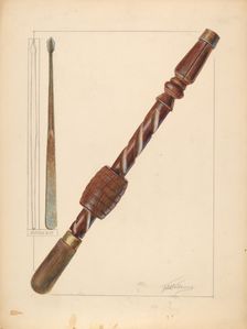 Hand Tool, 1935/1942. Creator: Thomas Holloway