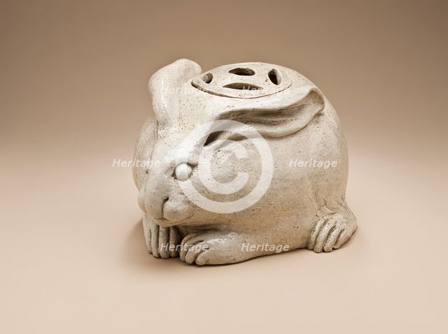 Hand-warmer in the Form of a Rabbit, c.1840. Creator: Unknown.